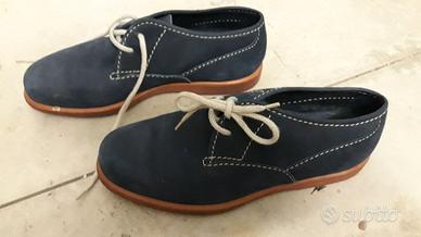 Scarpa mocassino blu