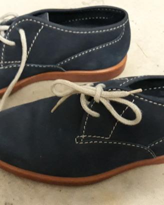 Scarpa mocassino blu