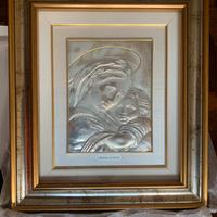 Madonna della Seggiola Raffaello argento 925