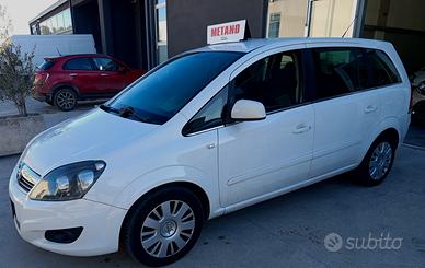 Opel Zafira turbo metano 150cv 7 Posti 