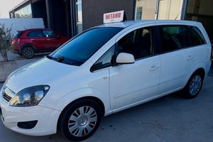 Opel Zafira turbo metano 150cv 7 Posti 