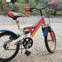 bicicletta mtb Esperia da 16 bi ammortizzata