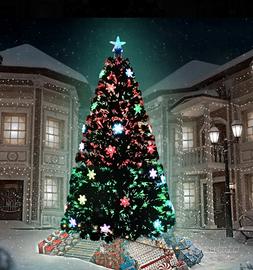 Albero di natale 180 cm in fibra ottica (NUOVO)