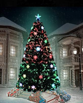 Albero di natale 180 cm in fibra ottica (NUOVO)