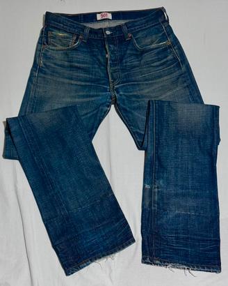 Jeans Levi’s 501 Original Vintage - Blue Denim - W