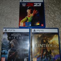 PS 5 ( 3 giochi )