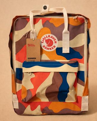 Zaino Fjällräven Kånken Original Multicolor Camo 