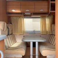 Camper mansardato 6 posti