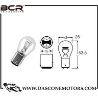 1 Lampada P21 5W 12V 21/5W BAY15D Fanale stop Tmax
