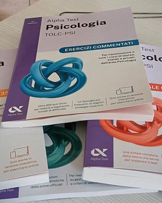 alpha test psicologia 15° edizione nuovi