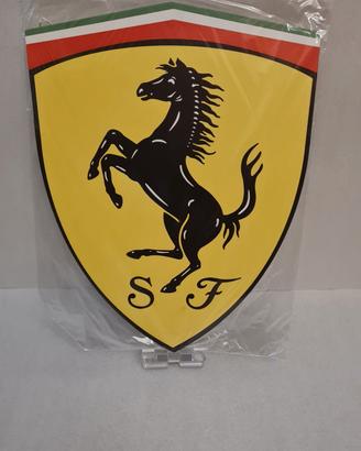 Targa in metallo Ferrari