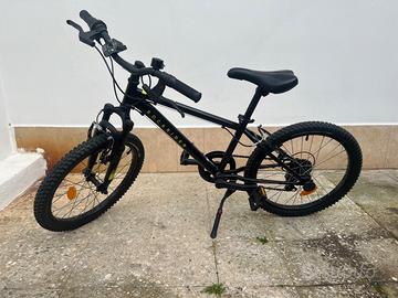 Bicicletta rockrider mtb 6-9 anni 20 pollici