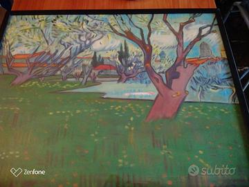 QUADRO PRATO CON TETTI ROSSI