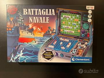 Clementoni - Battaglia Navale, Gioco da Tavolo di 