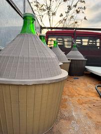 Damigiane decorative da 54l  10€ al pz