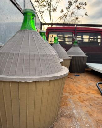 Damigiane decorative da 54l  10€ al pz