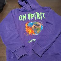 felpa Viola taglia S cotone 