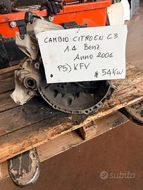 Cambio Citroen C3 1.4 Benz. Anno 2004 Codice Motor