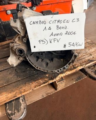 Cambio Citroen C3 1.4 Benz. Anno 2004 Codice Motor
