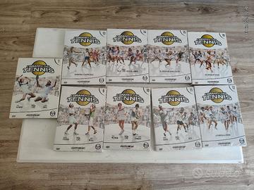 Lotto 9 Dvd I grandi del tennis Gazzetta d. Sport
