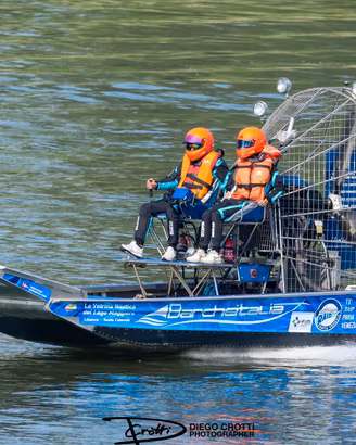 IDROSCIVOLANTE A ELICA AEREA airboat.