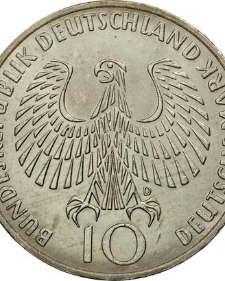 Moneta, GERMANIA – REP. FEDERALE, 10 Mark, GIOCHI