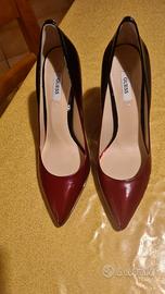 Scarpe donna bordeaux