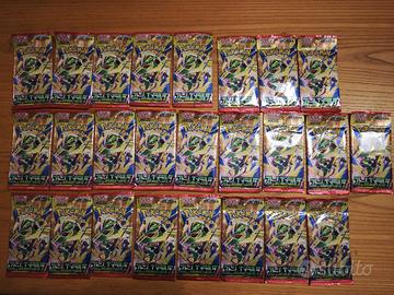 Lotto 25 buste Pokémon JP Storm Emerald