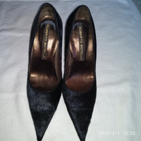 Décolleté cavallino nero nr 37