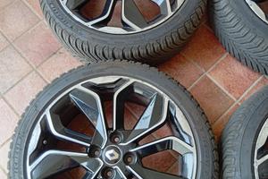 17 4x100 michelin cerchi in lega renault clio