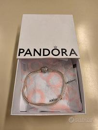 ✨ Bracciale PANDORA Cuore Pavé 17 cm NUOVO ✨