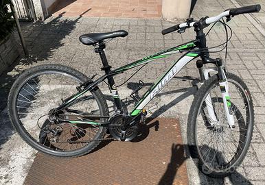 Bicicletta MTB AIMI 20" NERO/VERDE da ragazzo