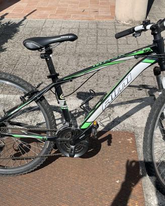 Bicicletta MTB AIMI 20" NERO/VERDE da ragazzo