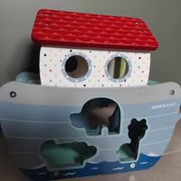 Arca di Noè (solo arca) in legno