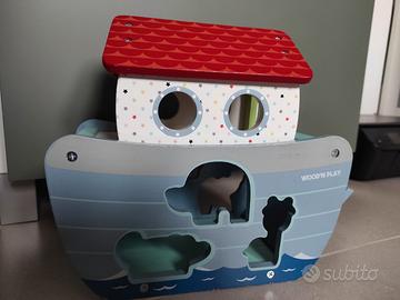 Arca di Noè (solo arca) in legno