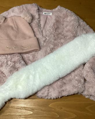 Completo invernale bimba 8-9 anni