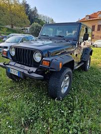 Jeep Wrangler T2.5 anno 1997 - gancio traino - GPL