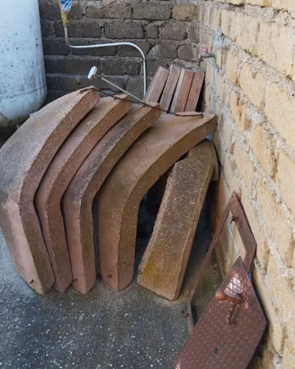 FORNO A LEGNA REFRATTARIO PREFABBRICATO PER PIZZA