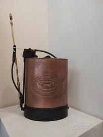 pompa irroratrice di rame vintage 