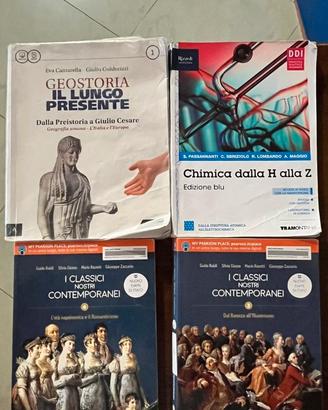 LIBRI 4° E 5° ANNO LICEO SCIENTIFICO MARIANO IV OR