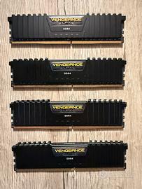 4  x Vengeance LPX 8GB DDR4 3200 MHz C16