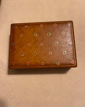 Scatola carte da gioco