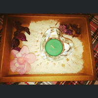 Cofanetto macrame’ ed essenze 