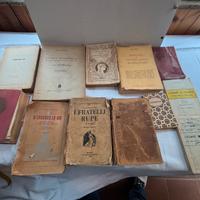Lotto 12 libri antichi dal 1860