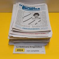 LA SETTIMANA ENIGMISTICA, anno 2024, NON compilati
