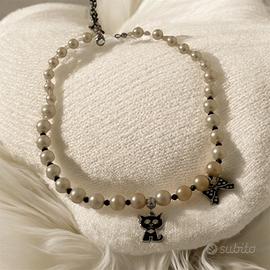 Collana in stile fiera dell’artigianato