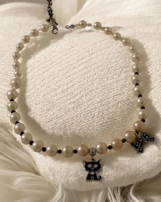 Collana in stile fiera dell’artigianato