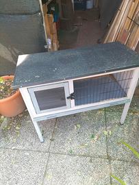 Casetta per conigli da giardino