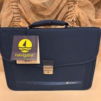 borsa portadocumenti Navigare blu