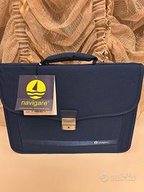 borsa portadocumenti Navigare blu